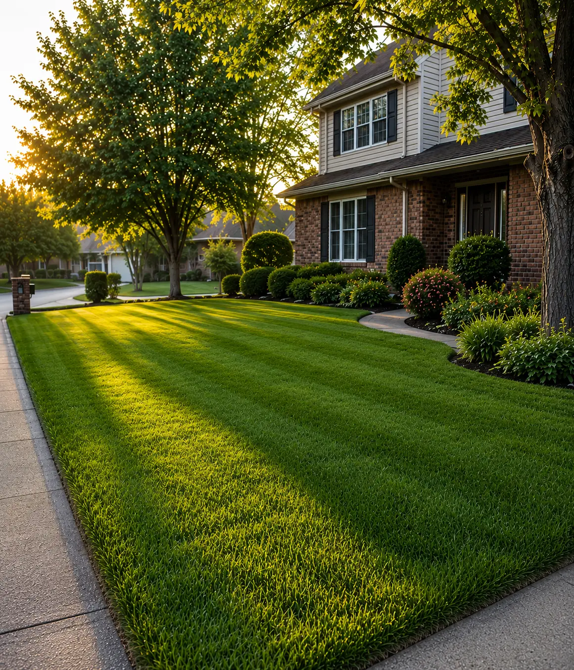 Full lawn maintenance